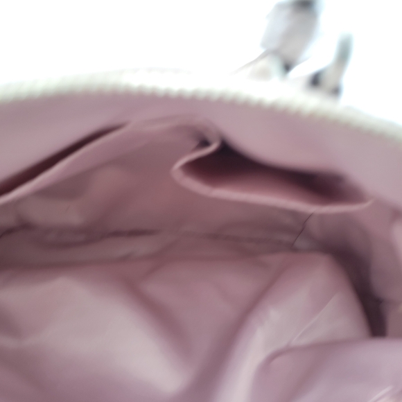 Coach Madison Sophia Embossed Satchel Sand Shoulder bag w Shoulder Strap - Picture 11 of 13